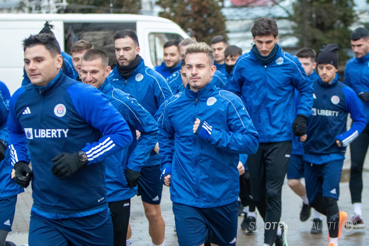 Antrenament Otelul - 5 ianuarie