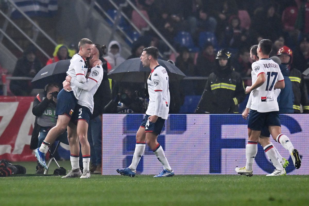 Cele mai spectaculoase imagini din Bologna - Genoa