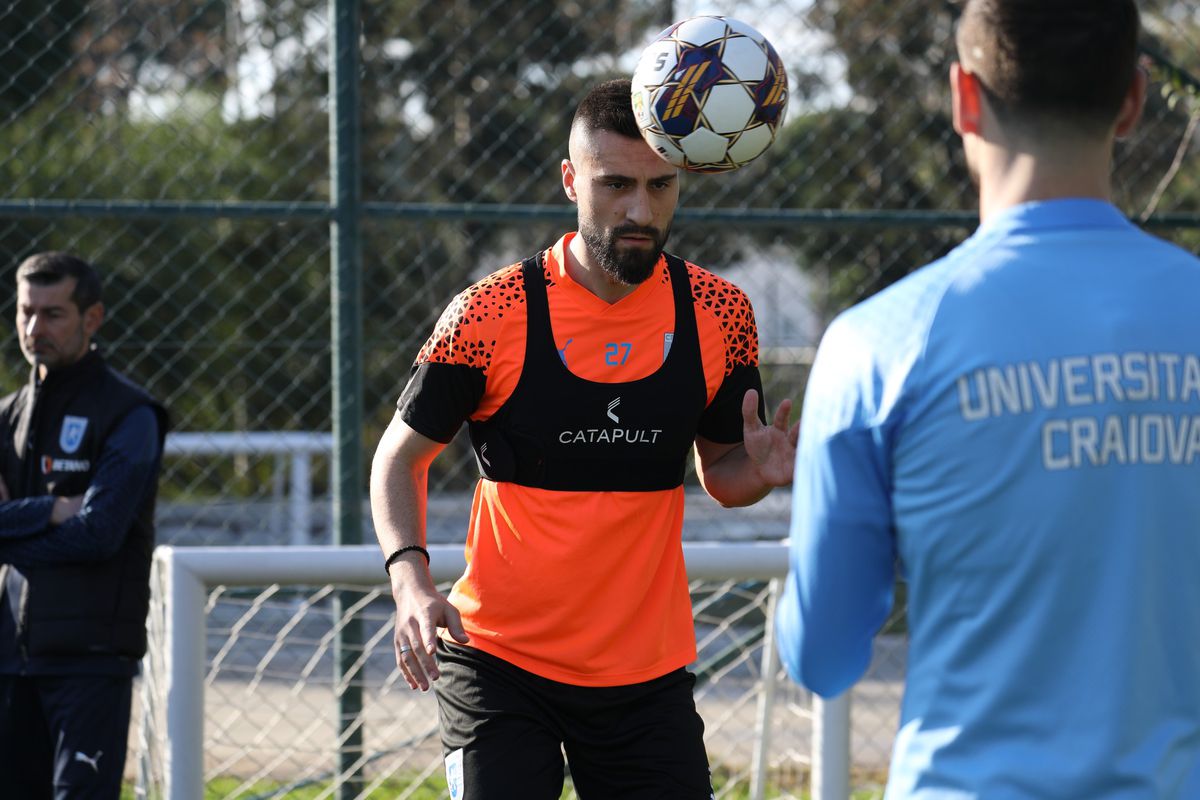 Monitorizați din dronă! Oltenii au trecut la un alt nivel, antrenamente speciale în Turcia sub comanda bulgarului Ivaylo Petev