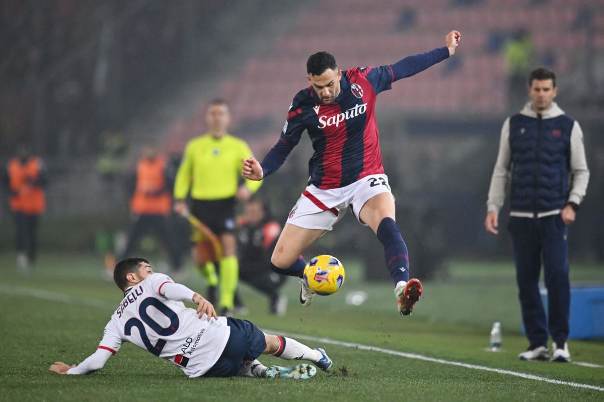 Cele mai spectaculoase imagini din Bologna - Genoa