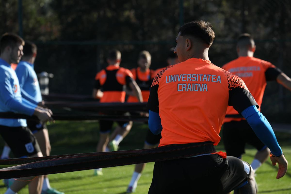 Antrenament U Craiova - turcia 05 ianuarie