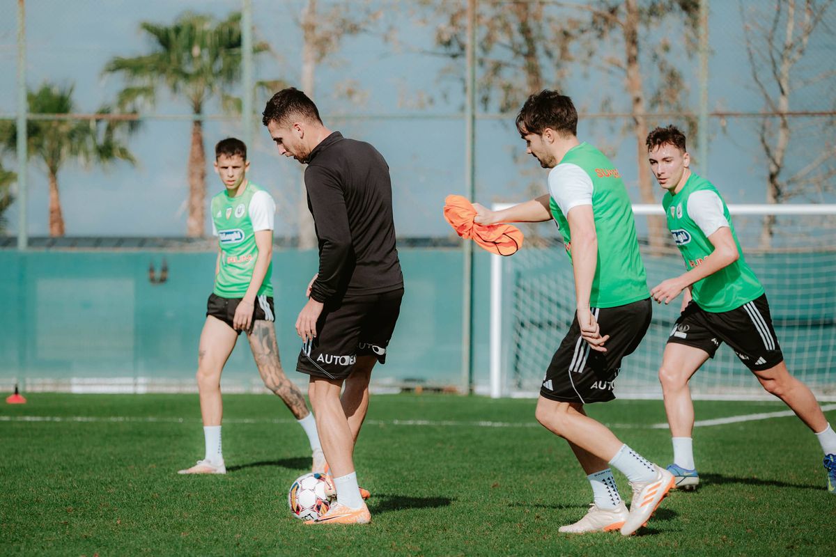 Antrenament U Cluj - turcia