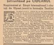 Textila a venit la București pentru un amical cu Ciocanul  FOTO: Captură „Sportul Popular”