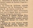 În aprilie 1946, fostul prizonier Nagymarosi era convocat din nou la naționala Ungariei FOTO: Captură „Sportul Popular”