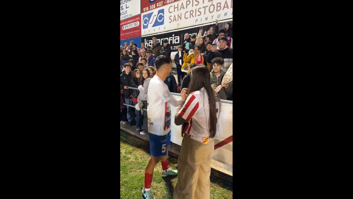 Cerere în căsătorie după meciul Barcelonei