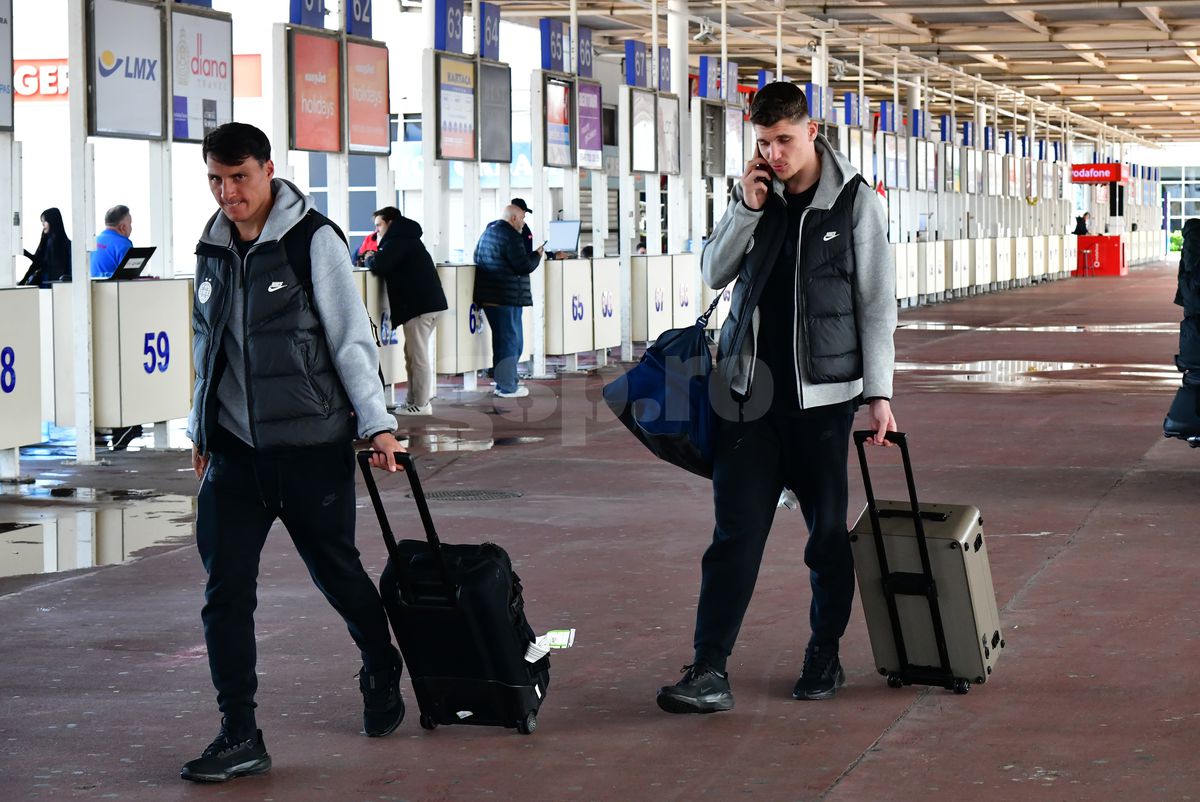 „Ia uite ce scrie aici!” » 6 detalii de la sosirea FCSB în Antalya: autocar venit pentru Steaua București + Lui Chiricheș nu i-au căzut „gradele”