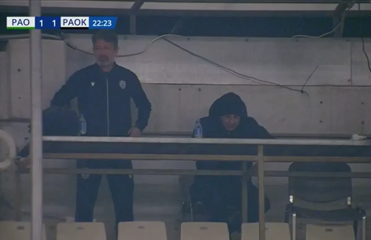 PAOK, urmărită de ghinioane » Cum a fost surprins Răzvan Lucescu în timpul eșecului suferit în liniștea apăsătoare de la Atena
