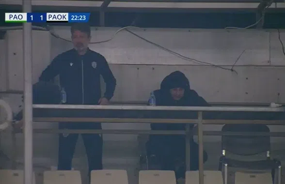 PAOK, urmărită de ghinioane » Cum a fost surprins Răzvan Lucescu în timpul eșecului suferit în liniștea apăsătoare de la Atena