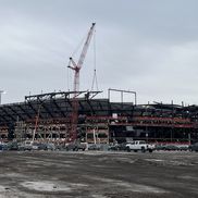 Șantierul noului stadion al lui Buffalo Bills/ FOTO @Twitter Bills_Stadium