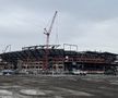 Șantierul noului stadion al lui Buffalo Bills/ FOTO @Twitter Bills_Stadium