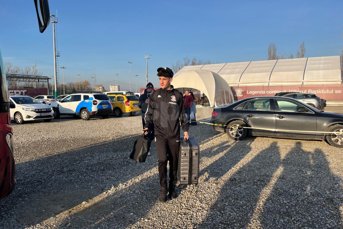 Rapid, reunire la „Constructorul” înainte de plecarea în Dubai