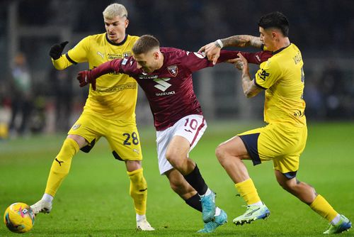 Mihăilă în Torino-Parma / foto: Getty