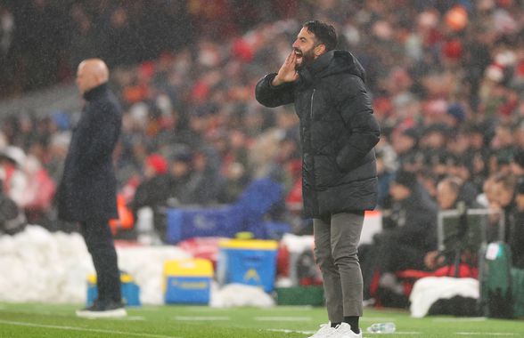 Ruben Amorim, extrem de nemulțumit după egalul cu Liverpool: „Ar trebui să fim dezamăgiți”