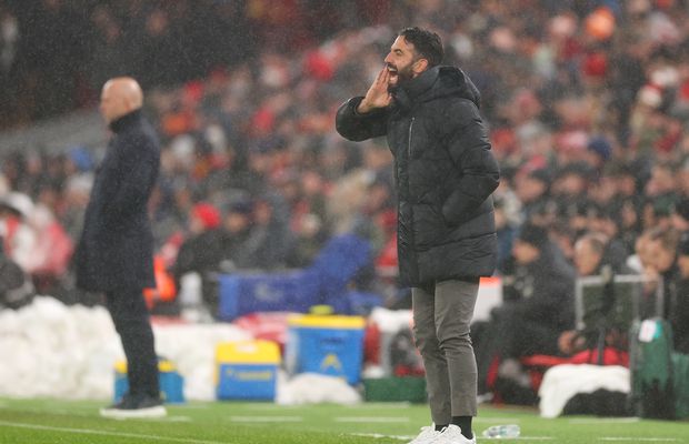 Ruben Amorim, extrem de nemulțumit după egalul cu Liverpool: „Ar trebui să fim dezamăgiți”