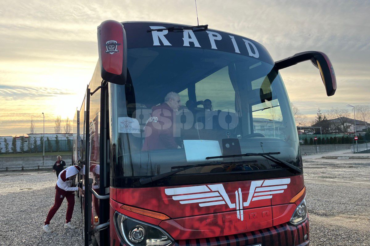 Voie bună înainte de Dubai » Rapidiștii s-au reunit la „Constructorul”: Șumudică îl ia în cantonament și pe fiul lui Claudiu Niculescu