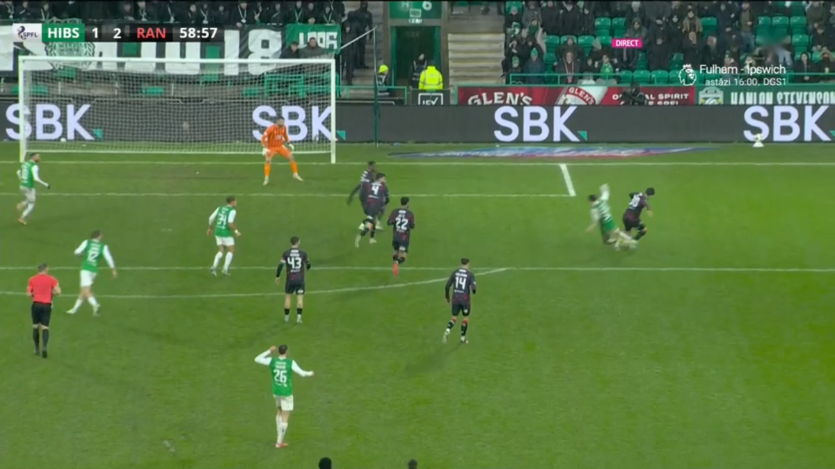 Hibernian - Rangers, «thriller» cu 6 goluri! Ianis Hagi a dat un assist și a făcut un penalty