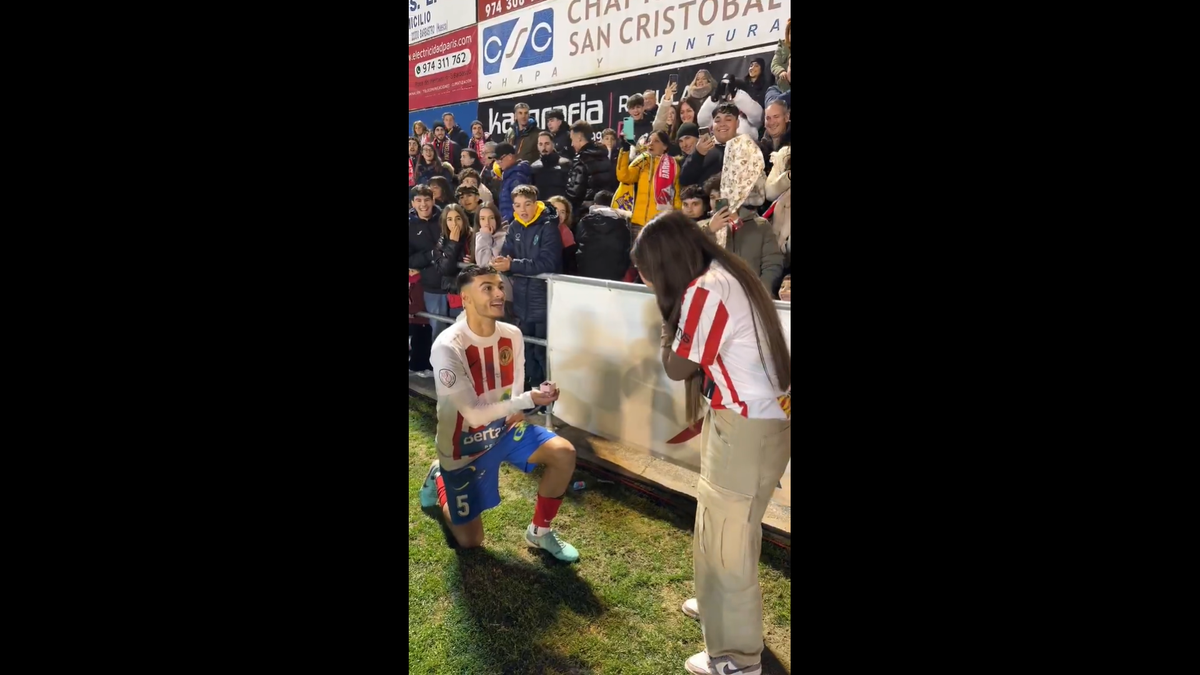 Cerere în căsătorie după meciul Barcelonei