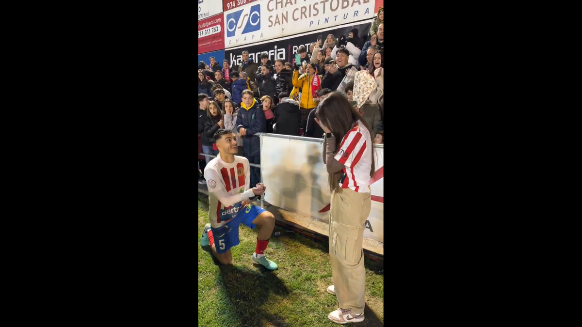 Cerere în căsătorie după meciul Barcelonei