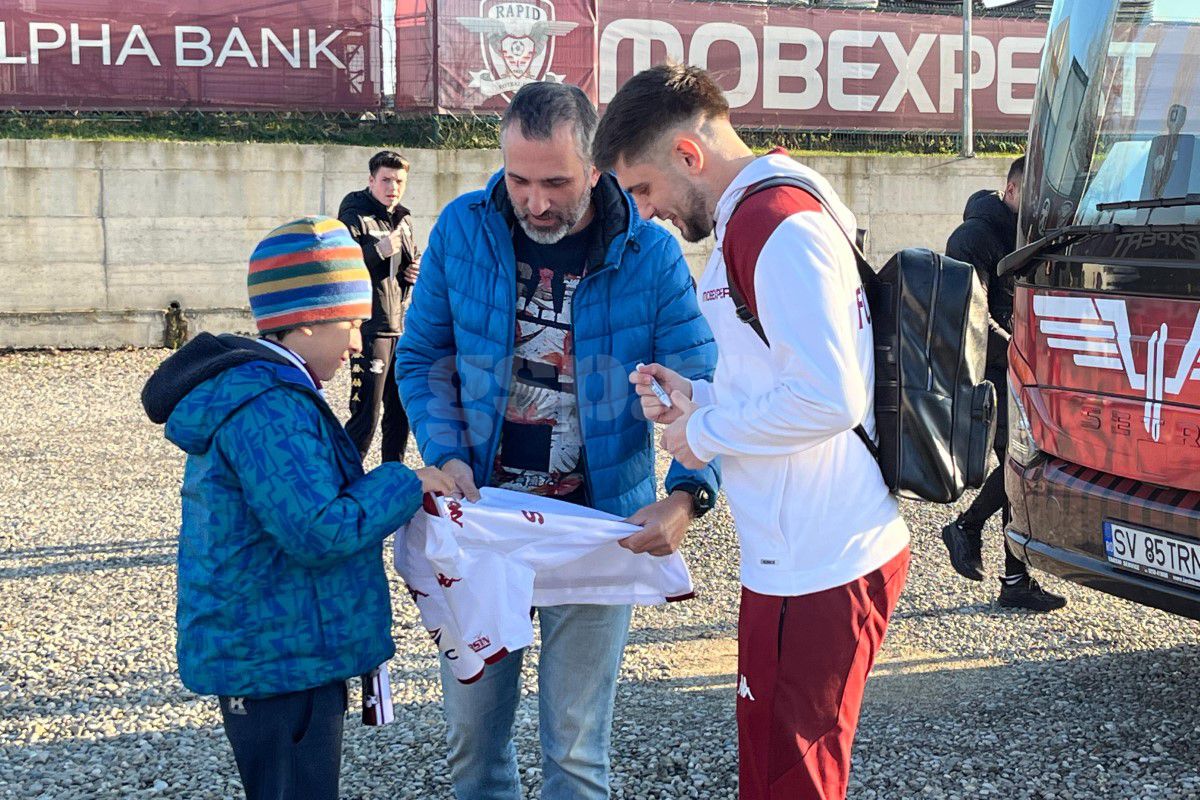 Rapid, reunire la „Constructorul” înainte de plecarea în Dubai