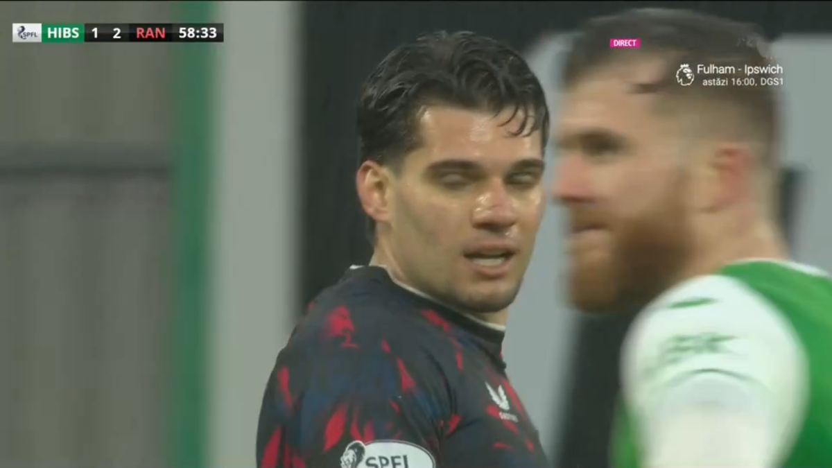 Hibernian - Rangers, «thriller» cu 6 goluri! Ianis Hagi a dat un assist și a făcut un penalty