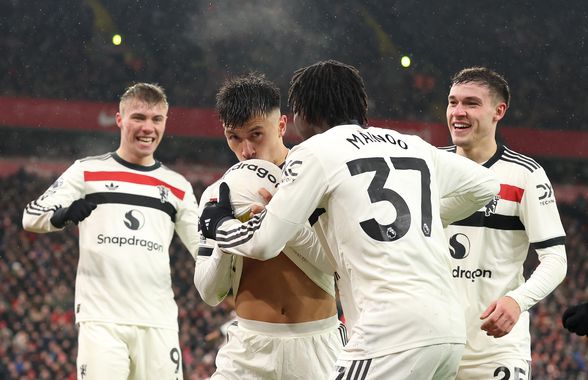 Liverpool - Manchester United 2-2 » Trupa lui Ruben Amorim a supraviețuit pe Anfield după o partidă extrem de spectaculoasă