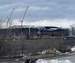 Șantierul noului stadion al lui Buffalo Bills/ FOTO @Twitter Bills_Stadium