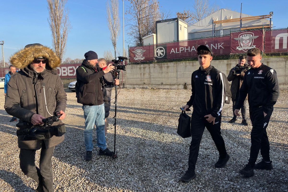 Rapid, reunire la „Constructorul” înainte de plecarea în Dubai