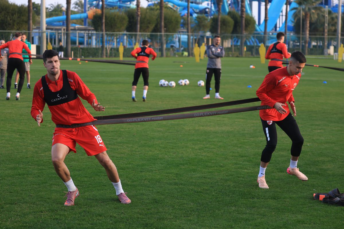 Antrenament Dinamo în Antalya, 5 ianuarie 2026