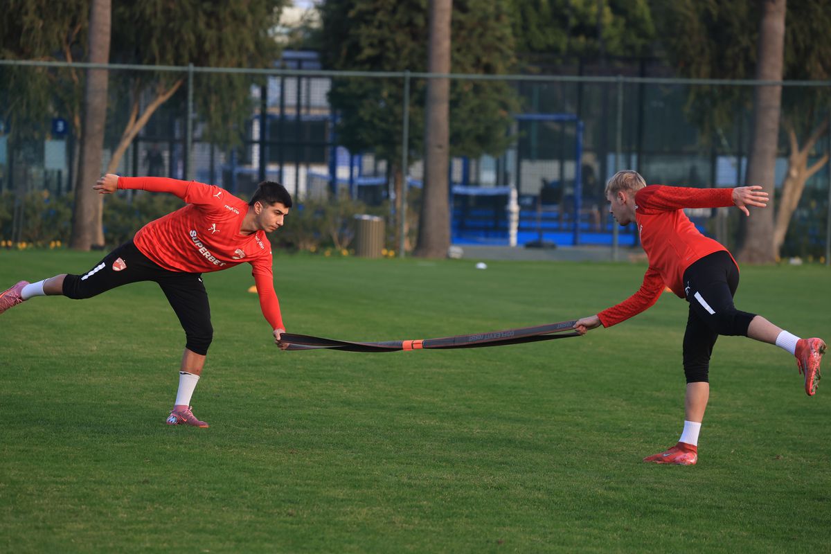 Antrenament Dinamo în Antalya, 5 ianuarie 2026