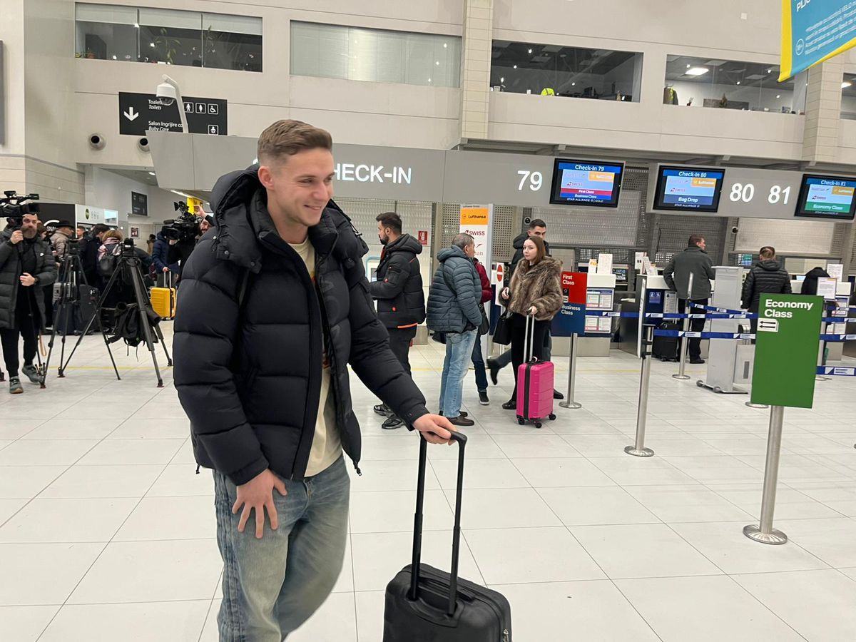 Louis Munteanu a plecat să facă vizita medicală