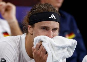 Zverev, criză de nervi pe teren: „Tipul abia merge, e o nebunie!”