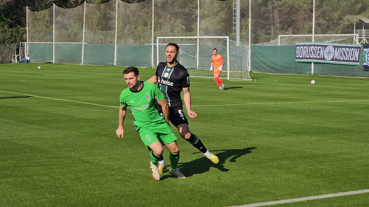 Virgil Ghiță, în Hannover - Monchengladbach, partidă de pregătire din Antalya