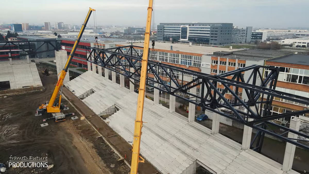 Stadionul „Eroii Timișoarei”, decembrie 2025 // foto: capturi YouTube