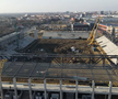 Prinde contur » Imagini la zi cu primul stadion din România care se va inaugura în 2026