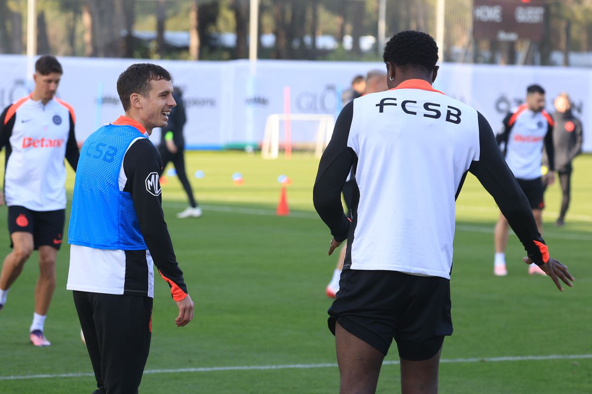 Chinuiți în Antalya » Fotbaliștii de la FCSB, „storși” de Neubert la antrenament! Imagini tari din Turcia