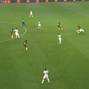 Momentul în care Ngezana a călcat rău