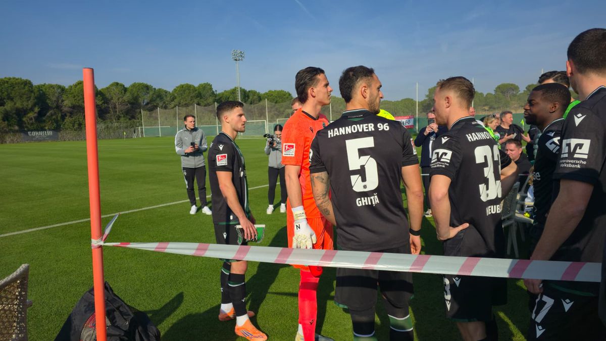 Virgil Ghiță, în Hannover - Monchengladbach, partidă de pregătire din Antalya