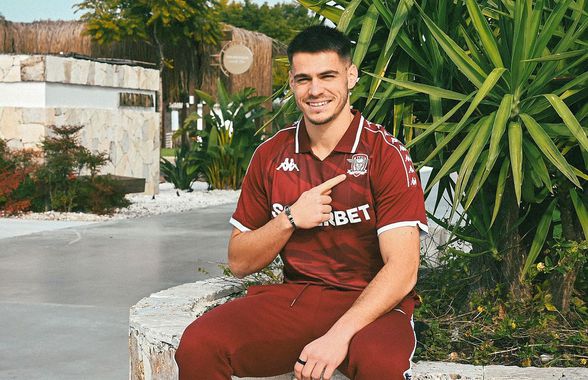 Rapid l-a prezentat pe Daniel Paraschiv: „Urmează primul antrenament”