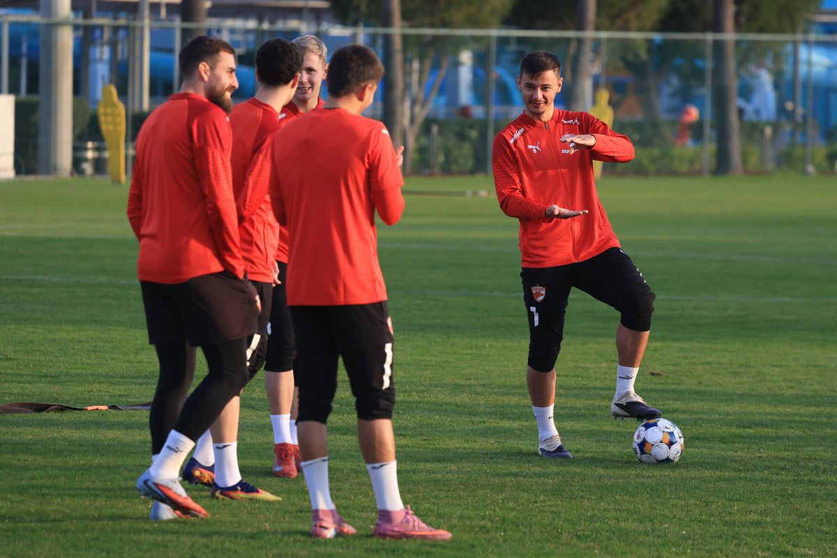 Antrenament Dinamo în Antalya, 5 ianuarie 2026