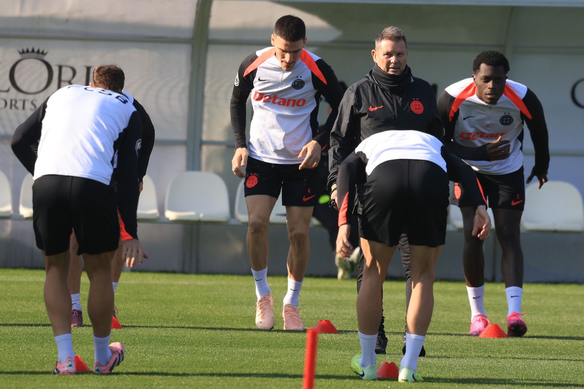 Chinuiți în Antalya » Fotbaliștii de la FCSB, „storși” de Neubert la antrenament! Imagini tari din Turcia