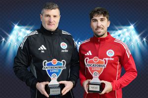 Oțelul ia tot » Laszlo Balint, Antrenorul lunii decembrie + Nuno Pedro, Jucătorul lunii