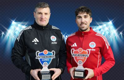 Oțelul ia tot » Laszlo Balint, Antrenorul lunii decembrie + Nuno Pedro, Jucătorul lunii