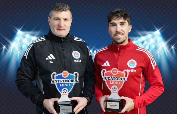 Oțelul ia tot » Laszlo Balint, Antrenorul lunii decembrie + Nuno Pedro, Jucătorul lunii