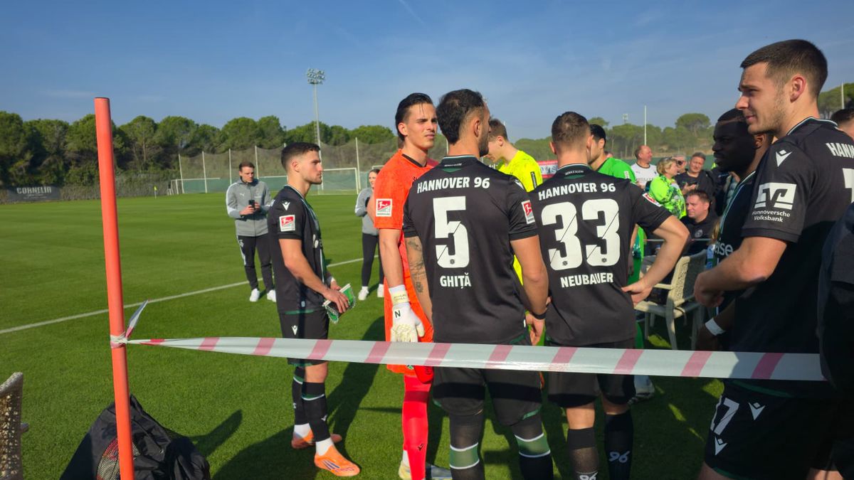 Virgil Ghiță, în Hannover - Monchengladbach, partidă de pregătire din Antalya