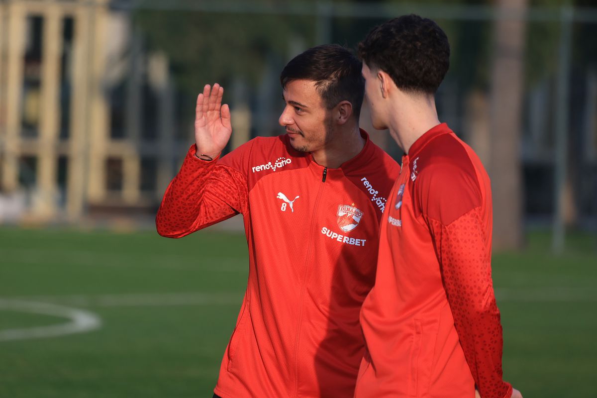 Antrenament Dinamo în Antalya, 5 ianuarie 2026