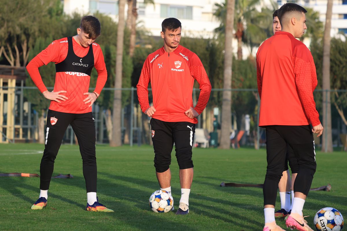 Antrenament Dinamo în Antalya, 5 ianuarie 2026
