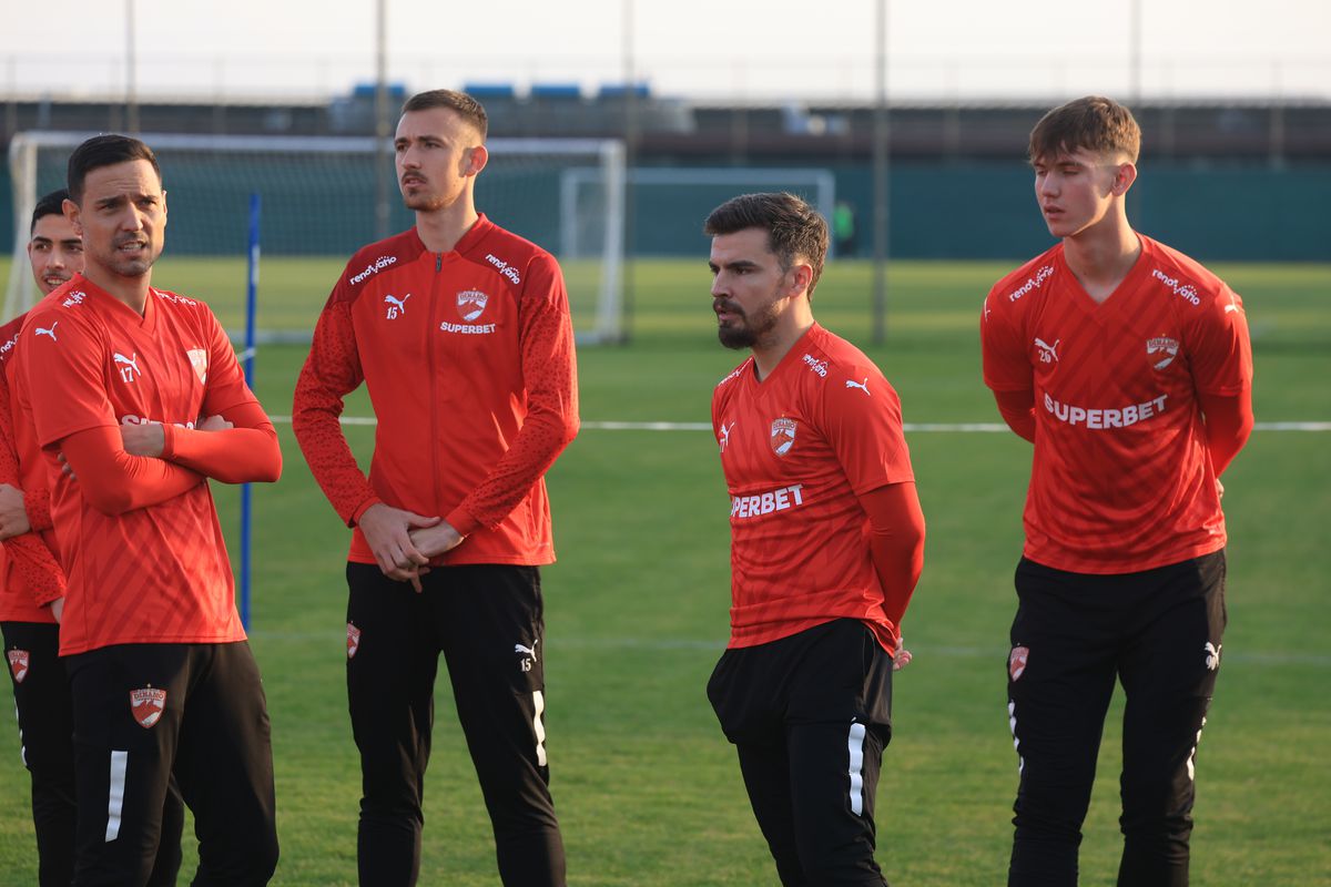 Antrenament Dinamo în Antalya, 5 ianuarie 2026