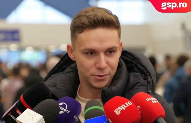 Louis Munteanu a plecat la vizita medicală: „Am valoare, am demonstrat. Sper să fac un meci bun împotriva lui Messi”