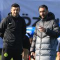 Antrenament FCSB în Antalya, Lucian Filip şi Elias Charalambous FOTO: Ionuţ Iordache (GSP)