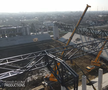 Prinde contur » Imagini la zi cu primul stadion din România care se va inaugura în 2026
